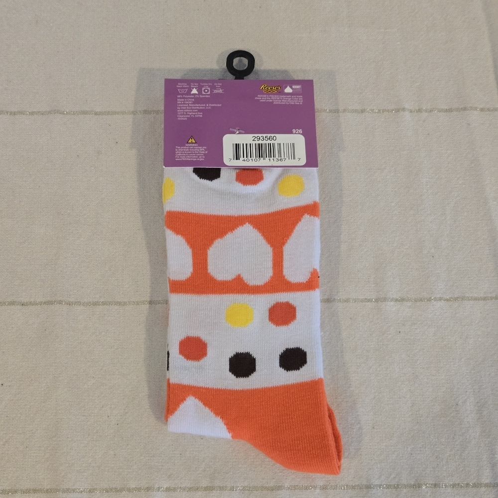 Reeses Pieces Socks OS - Picture 2 of 7